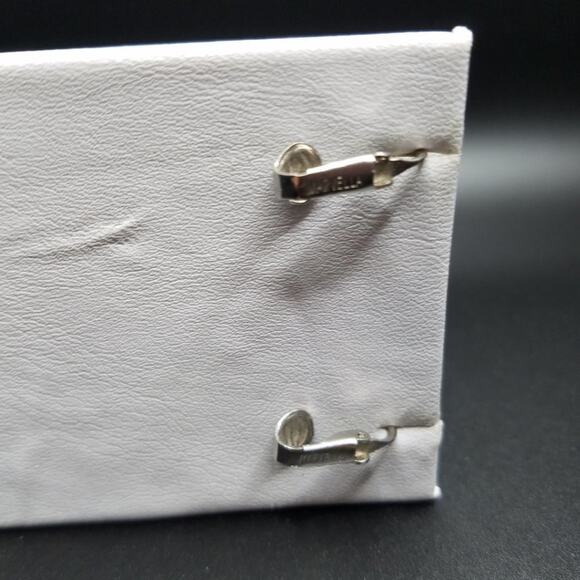 Vintage Marvella Pearled Button Clip Vintage Earrings, 1 Inch, 1950s - Picture 7 of 10